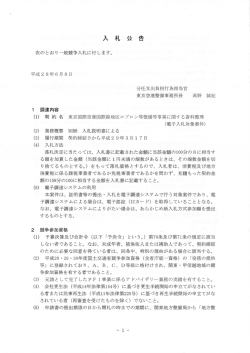 H28.06.08 東京国際空港国際線地区エプロン等整備等