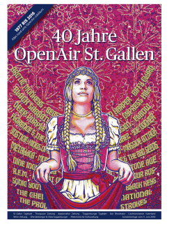 40 Jahre OpenAir St. Gallen