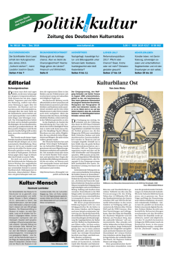 Zum PDF-Download - Deutscher Kulturrat