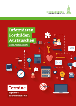 Termine - Allgemeine Deutsche Schiffszimmerer