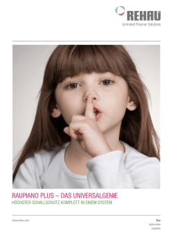 RAUPIANO PLUS – DAS UNIVERSALGENIE