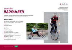 Radfahren - Bundesverband für Körper