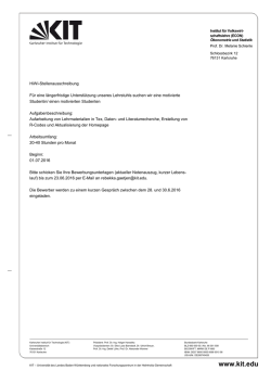 Externe Briefvorlage für alle Bereiche