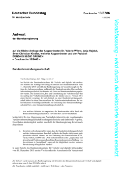 Drucksache 18/8786 - DIP21