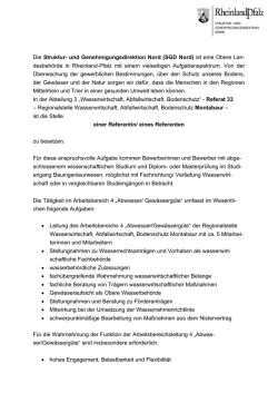 Die Struktur- und Genehmigungsdirektion Nord (SGD Nord) ist eine