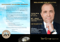Informationen - Robert Nussbaumer