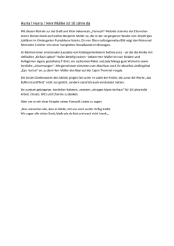 Ehrung zum 10-j&auml;hrigen Dienstjubil&auml;um - ev