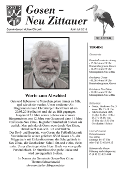 Gosen &ndash; Neu Zittauer