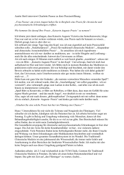 Interview - Kaiserin-Auguste