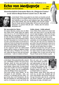 Echo von Medjugorje
