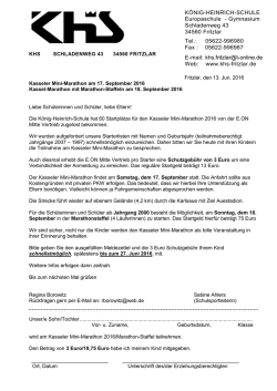 hinterlegten Formular