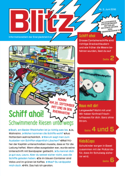 Schiff ahoi! - Energiedetektive