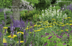 Herrlich nat&uuml;rlich - Mein sch&ouml;ner Garten