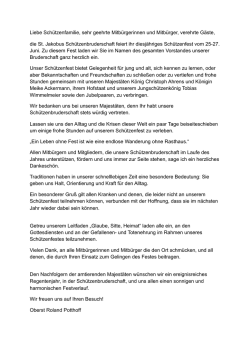 Gru&szlig;wort Oberst 2016 - Mastholte