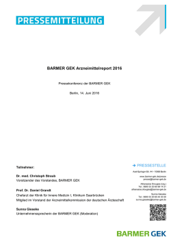 Digitale Pressemappe zum Arzneimittelreport 2016 ( PDF , 2 MB )