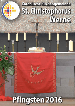 Pfingsten 2016 St. Christophorus Werne