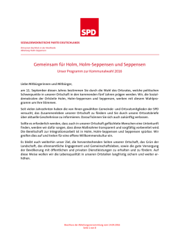 Holm, Holm-Seppensen und Seppensen