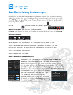 Revu iPad-Anleitung