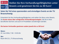 Stellen Sie Ihre Verhandlungsfähigkeiten unter Beweis und