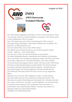 Info-III-2016 - bei der AWO Troisdorf