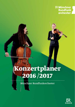 herunterladen - Münchner Rundfunkorchester