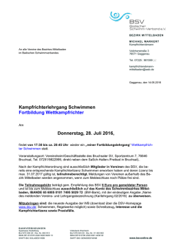Info Fortbildung
