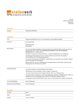 PDF - Stellenwerk Düsseldorf