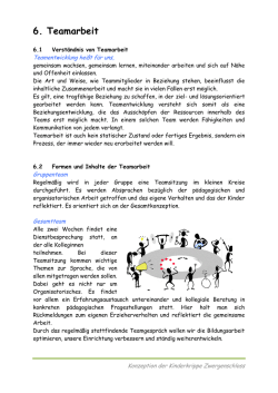 Teamarbeit - Schule Kronwinkl