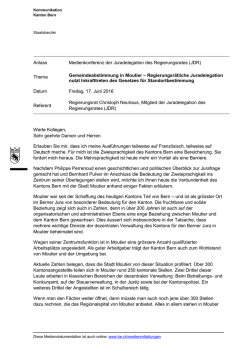 JDR - Kanton Bern