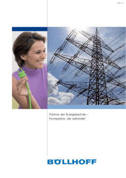 Partner der Energietechnik – Kompetenz, die verbindet!