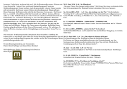 In unserer Kirche findet in diesem Jahr am 9. Juli die Priesterweihe