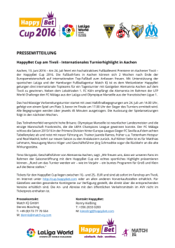 PRESSEMITTEILUNG