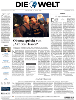 DIE WELT - Die Onleihe