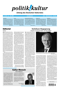 Zum PDF-Download - Deutscher Kulturrat