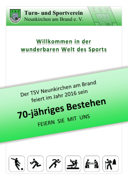 70 Jahre TSV Neunkirchen am Brand