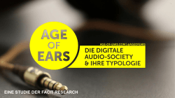 2016-06-16 Facit Research - Präsentation: Age of Ears