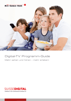 Digital-TV Programm-Guide - Rii-Seez-Net