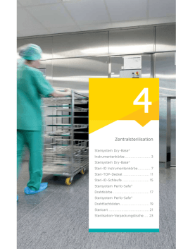 Zentralsterilisation