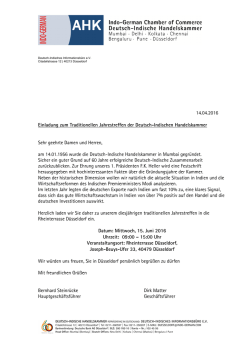 Jahrestreffen_Deutsch-Indische Handelskammer
