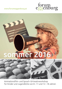 sommer 2016 - forum eggenburg