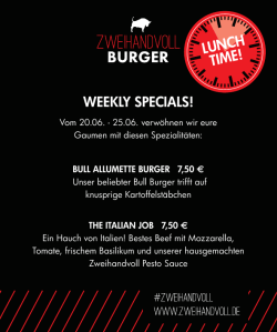 Lunch Special - zweihandvoll