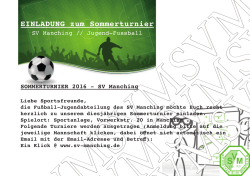 SV Manching Jugend Layout.indd - Regiosport-Info