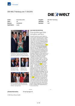 Eine gro&szlig;artige Gala mit ganz viel Herz