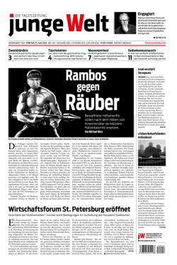 Wirtschaftsforum St. Petersburg eröffnet