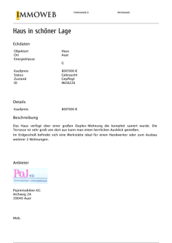 Haus in sch&ouml;ner Lage