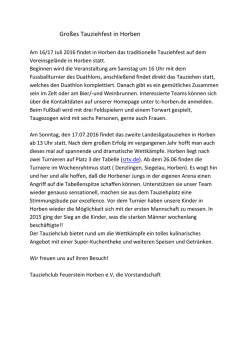 Gro&szlig;es Tauziehfest in Horben