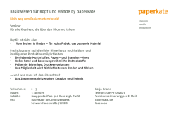 PDF Seminare Paperkate
