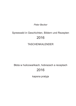 Spreewald in Geschichten, Bildern und Rezepten