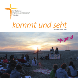Ostern 2016 (PDF – 7,7 MB) - Pfarreiengemeinschaft Troisdorf