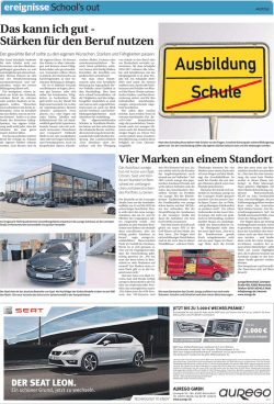 Das kann ich gut - Stärken für den Beruf nutzen